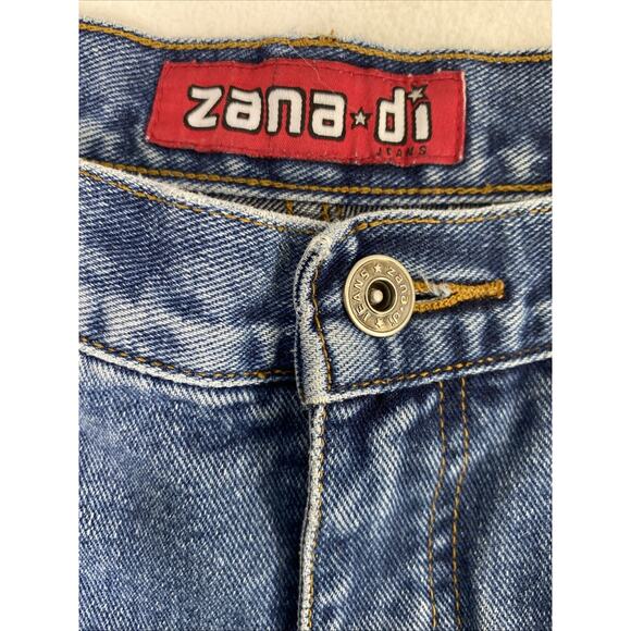 Zana di Jeans Womens Size 9 Flare Medium Wash Denim Pockets - Picture 3 of 12